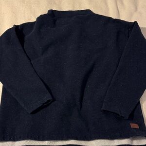 L.L. Bean Men's Dark Navy Crewneck Sweater